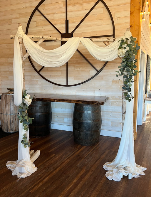 Ceremony arch option