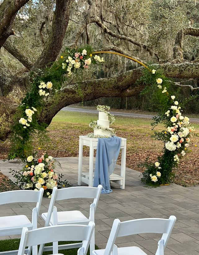 Ceremony arch option