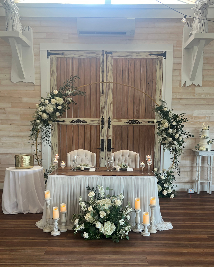 Sweetheart table style